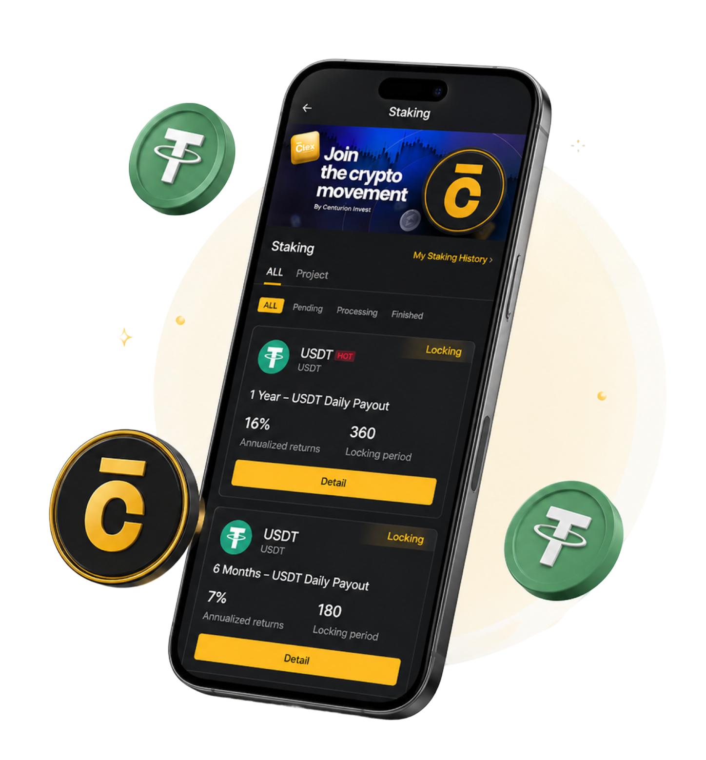 CI Wallet Staking App